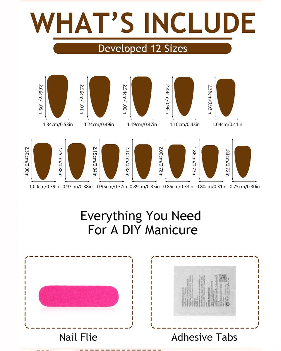 Extra Long Simple Stiletto Nails - Image 5