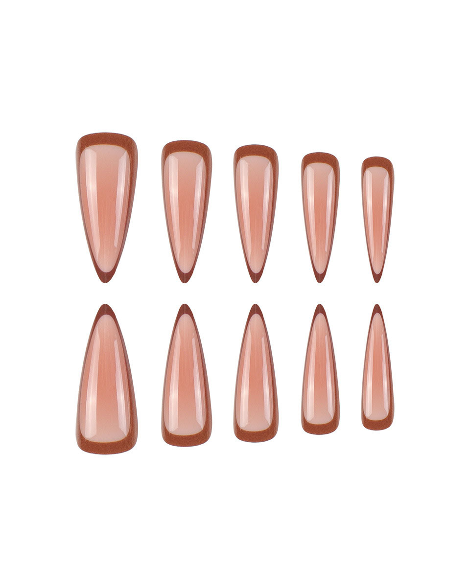 Extra Long Simple Stiletto Nails - Image 3