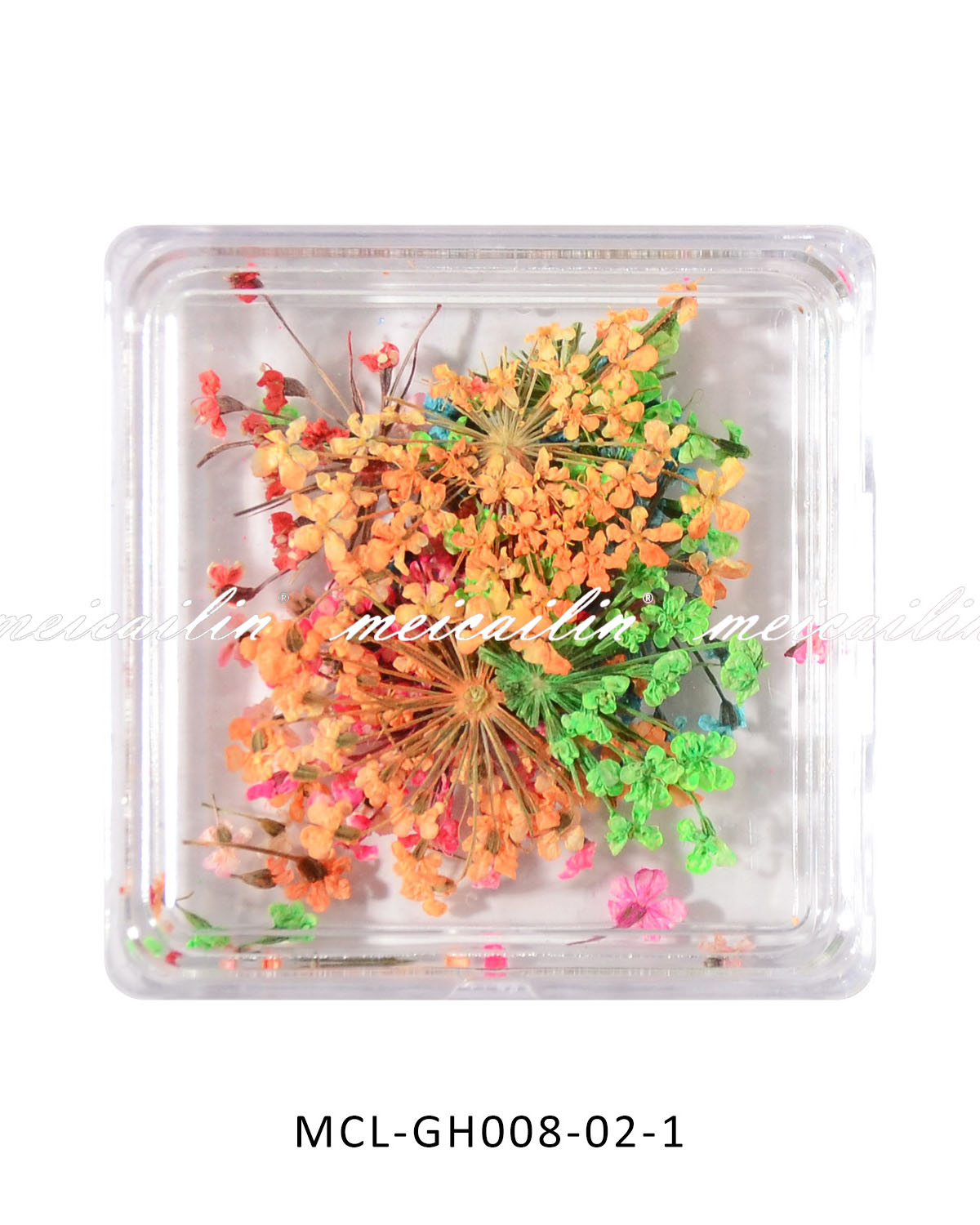 4Pcs/ Set Colorful Dried Flower Nail Decor - Image 12