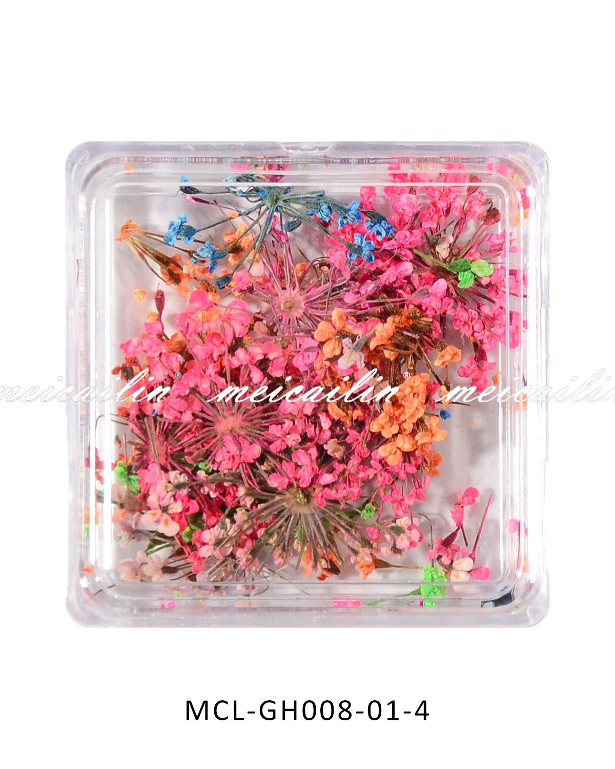 4Pcs/ Set Colorful Dried Flower Nail Decor - Image 10