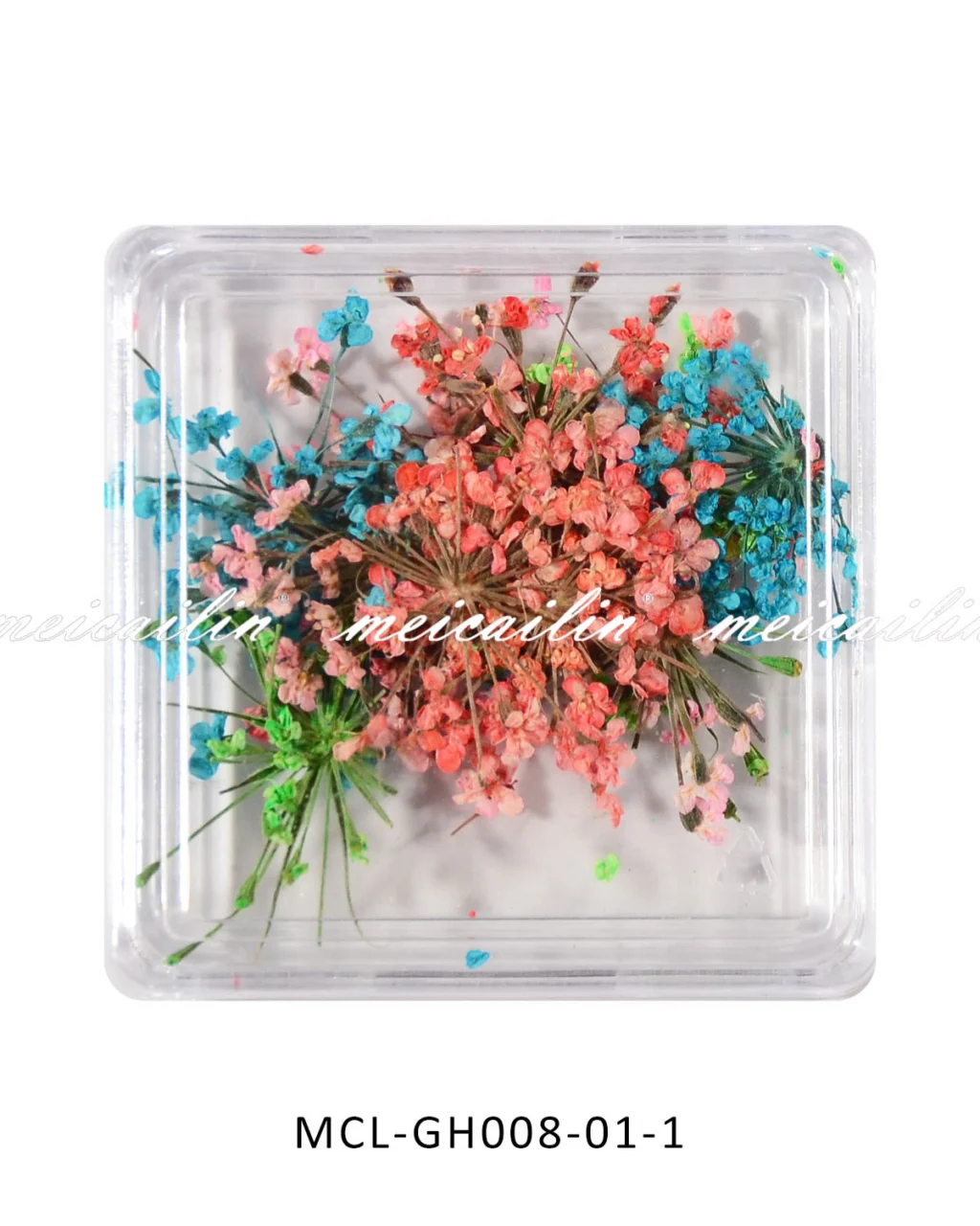 4Pcs/ Set Colorful Dried Flower Nail Decor - Image 9