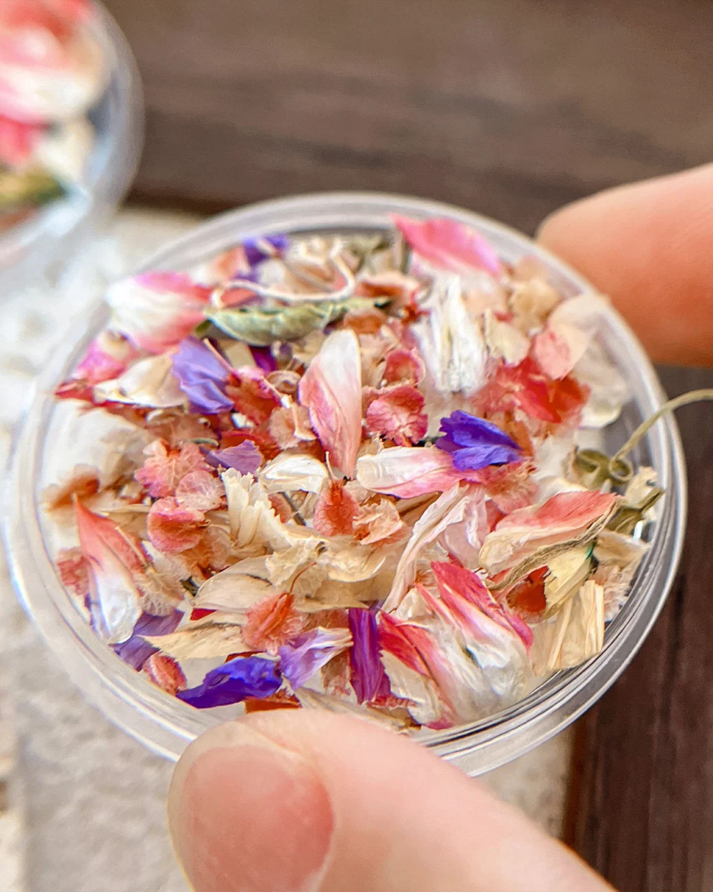 Oil Painting Style Pressed Flowers for Nails - Image 4