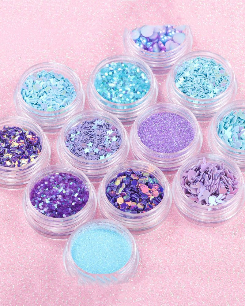 Nail Art Glitter Sequins for Nails Make Up