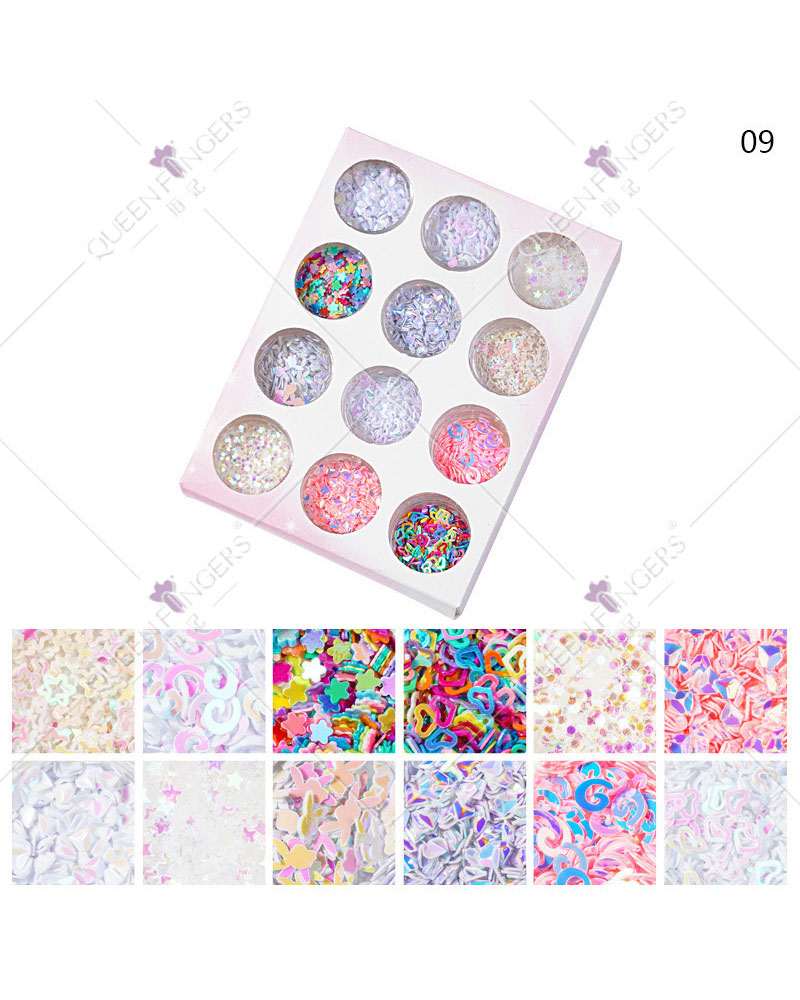 Nail Art Glitter Sequins for Nails Make Up - Image 7