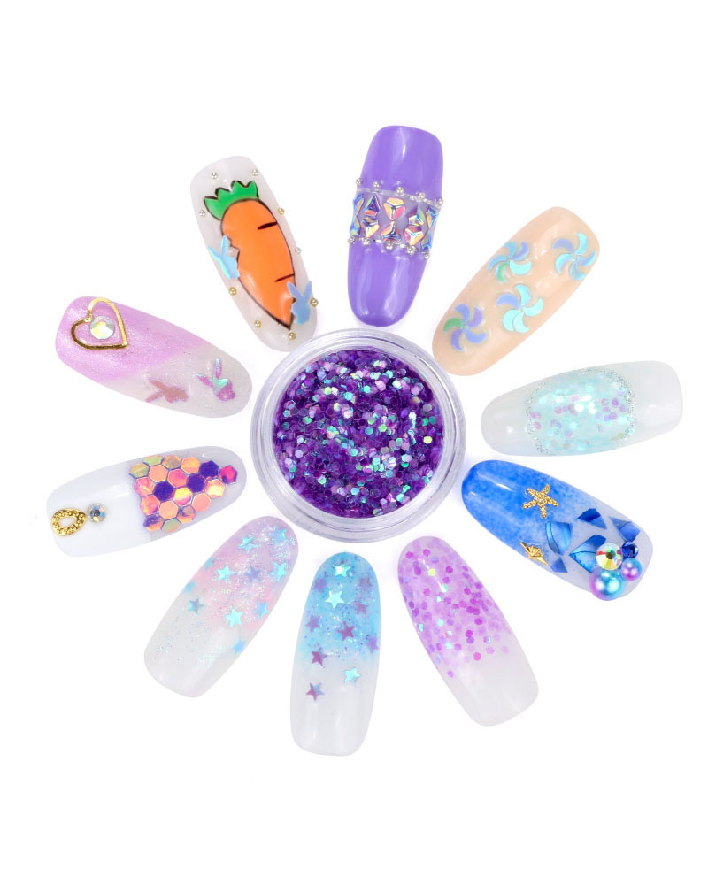 Nail Art Glitter Sequins for Nails Make Up - Image 4