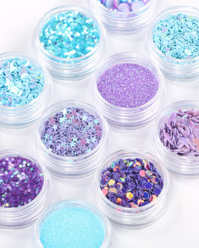 Nail Art Glitter Sequins for Nails Make Up - Image 3