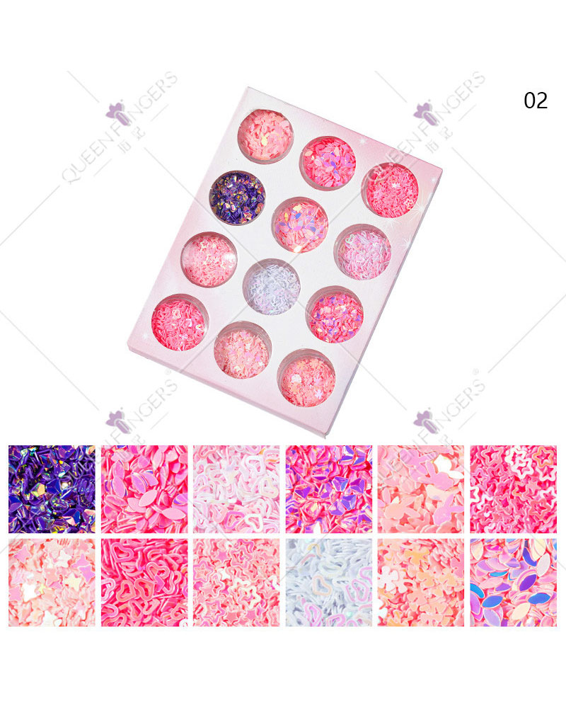 Nail Art Glitter Sequins for Nails Make Up - Image 14