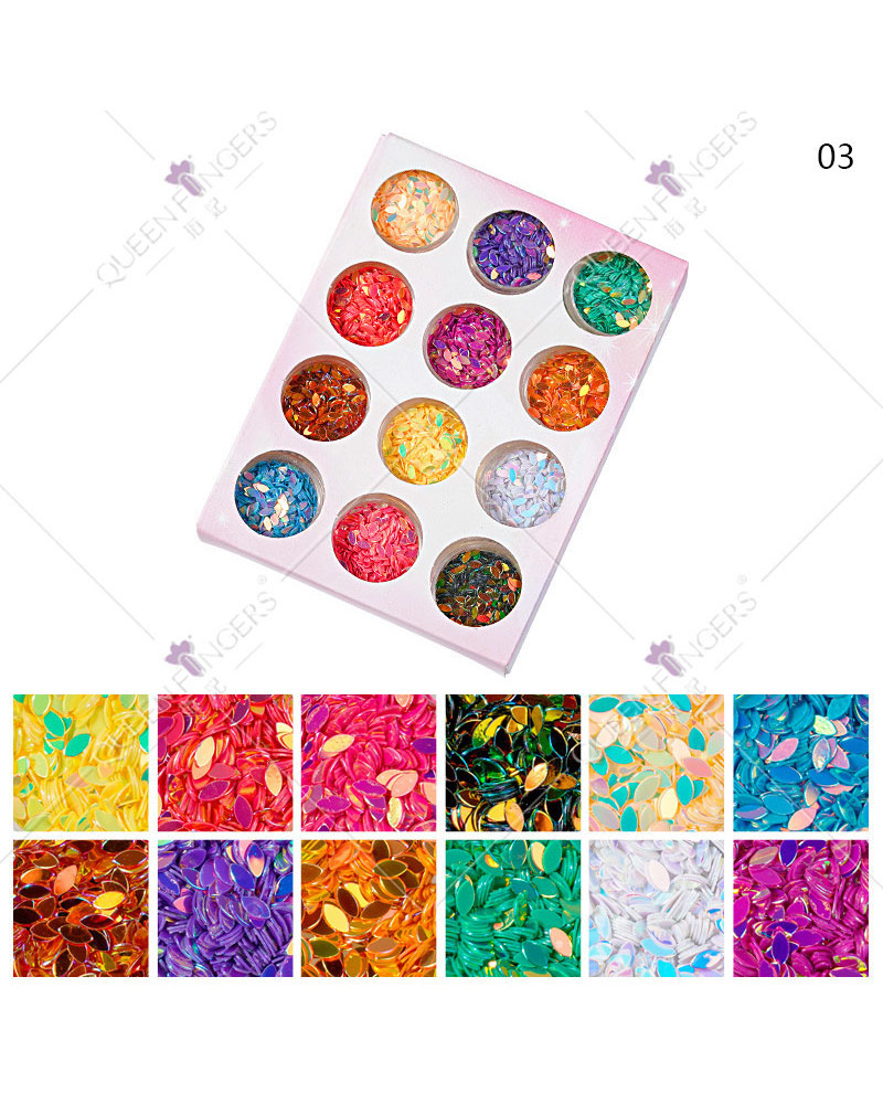 Nail Art Glitter Sequins for Nails Make Up - Image 13