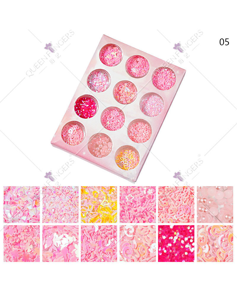Nail Art Glitter Sequins for Nails Make Up - Image 11