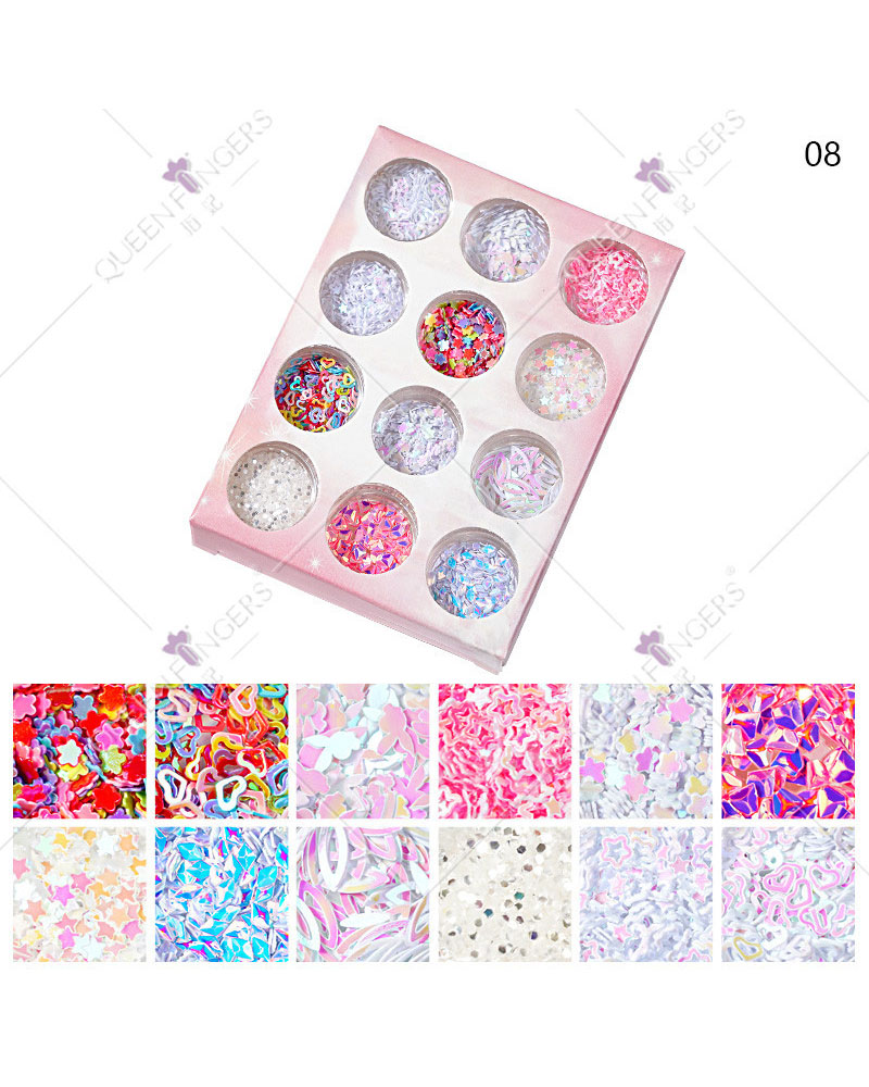 Nail Art Glitter Sequins for Nails Make Up - Image 8