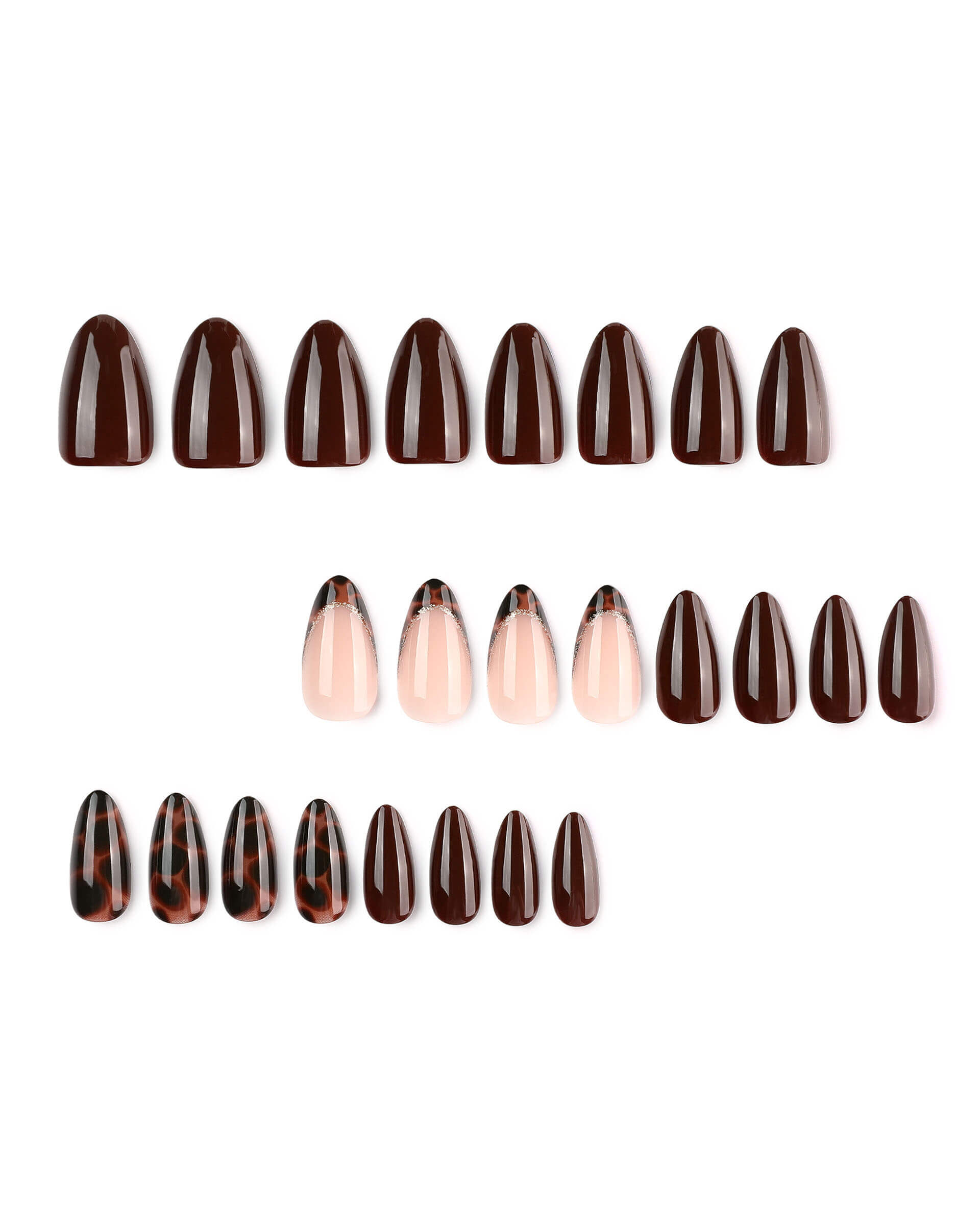 Classic French Leopard Print Nails Short Bulk - Image 5
