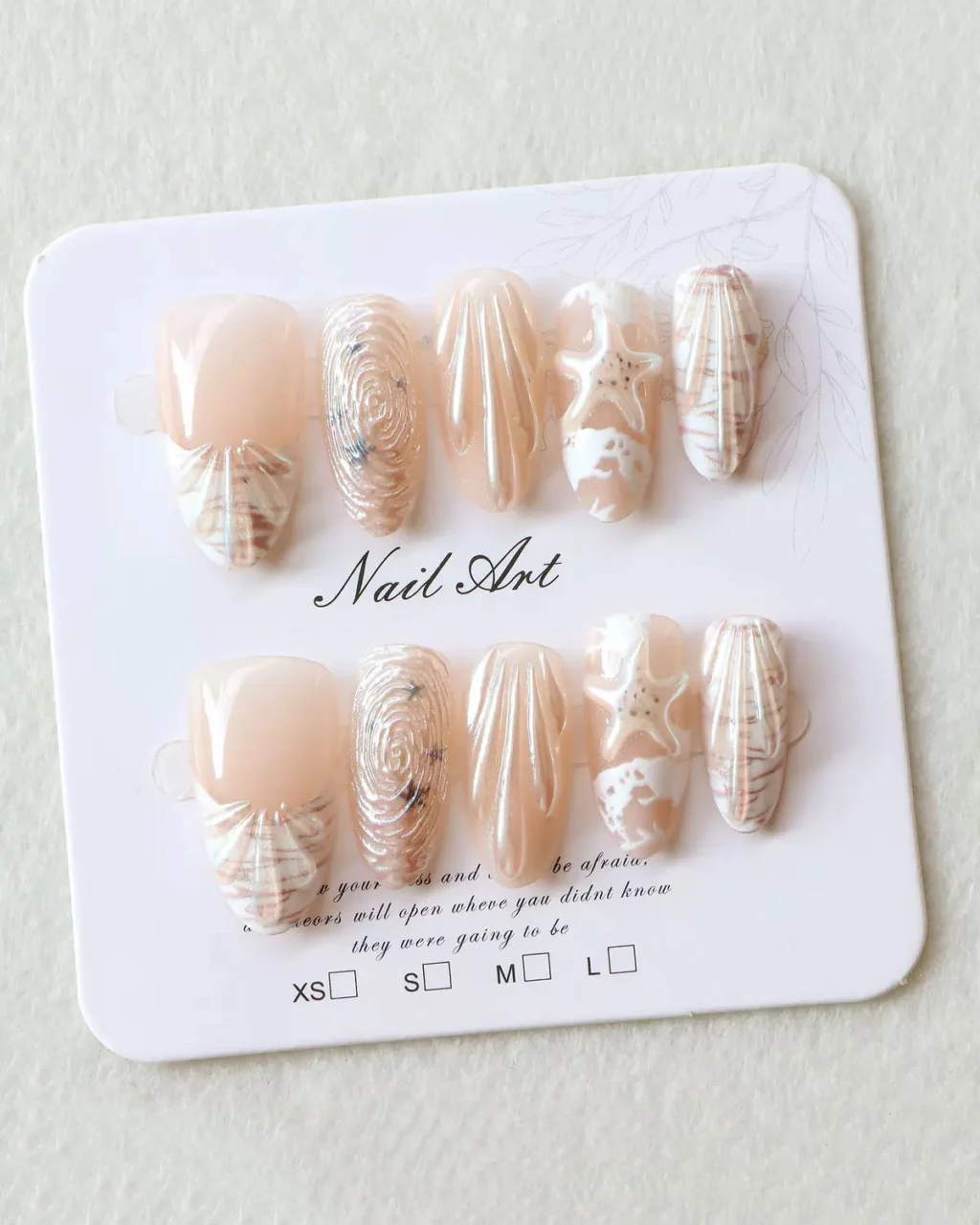 Seashell 3D Nails for Summer Vacation - Image 2