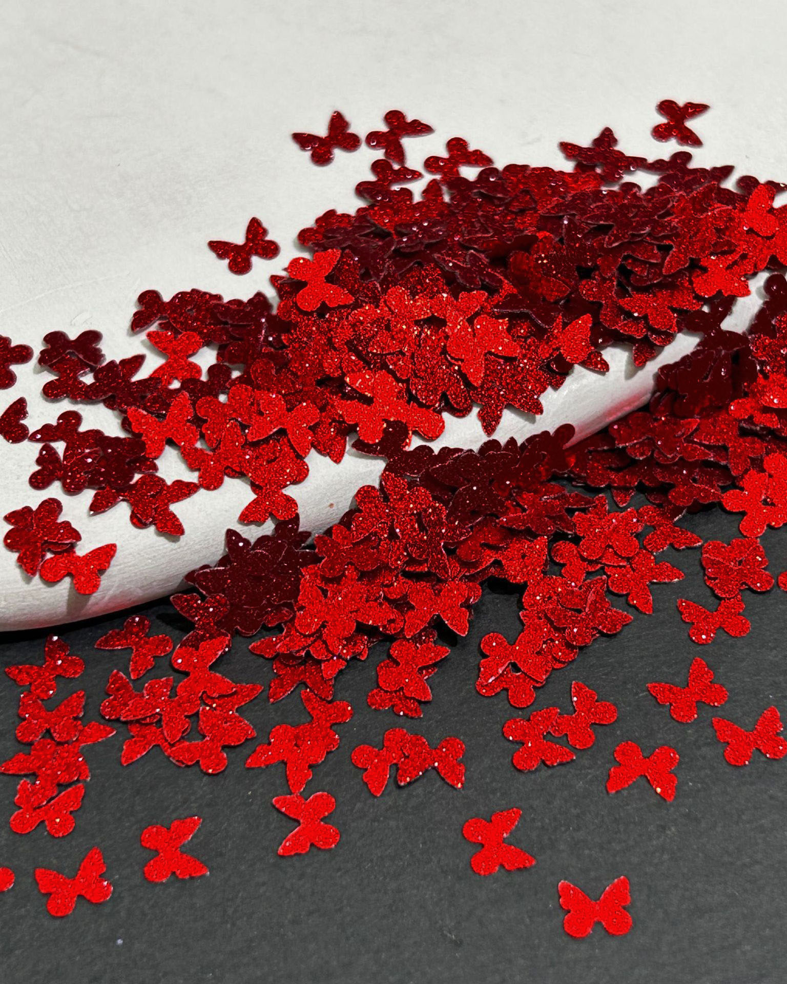 Sparkle Red Sequin Set Accessory for Nail Salon - Image 14