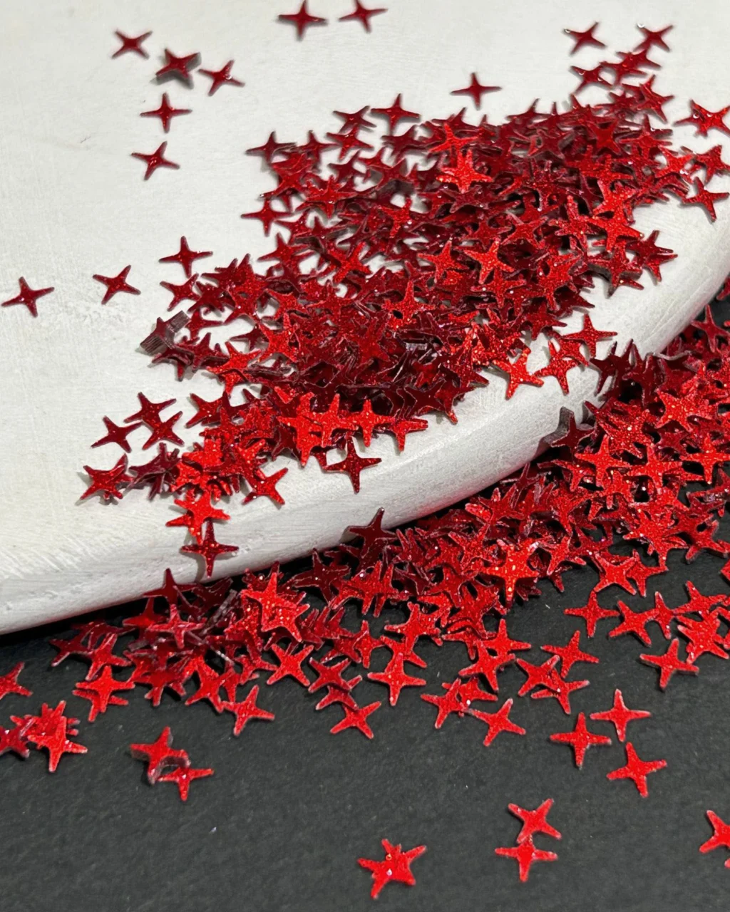 Sparkle Red Sequin Set Accessory for Nail Salon - Image 10