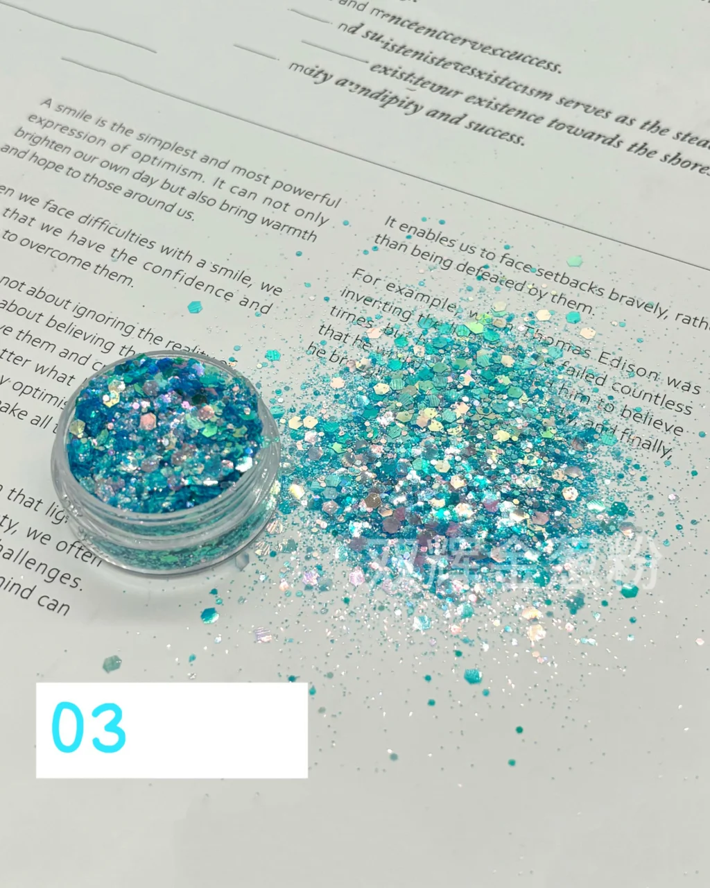 100g Summer Crushed Star Glitter Sequins for Nails - Image 13