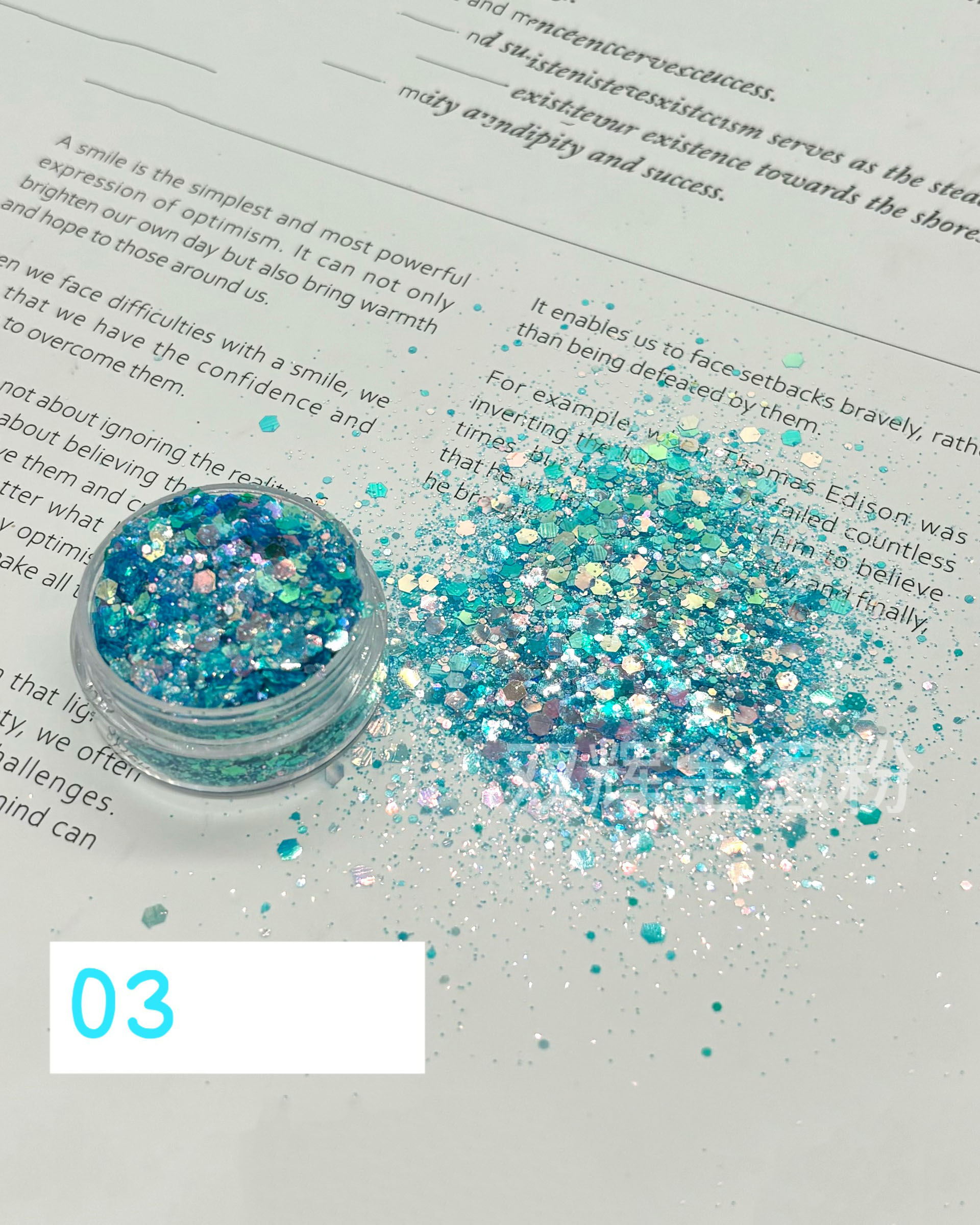 100g Summer Crushed Star Glitter Sequins for Nails - Image 13