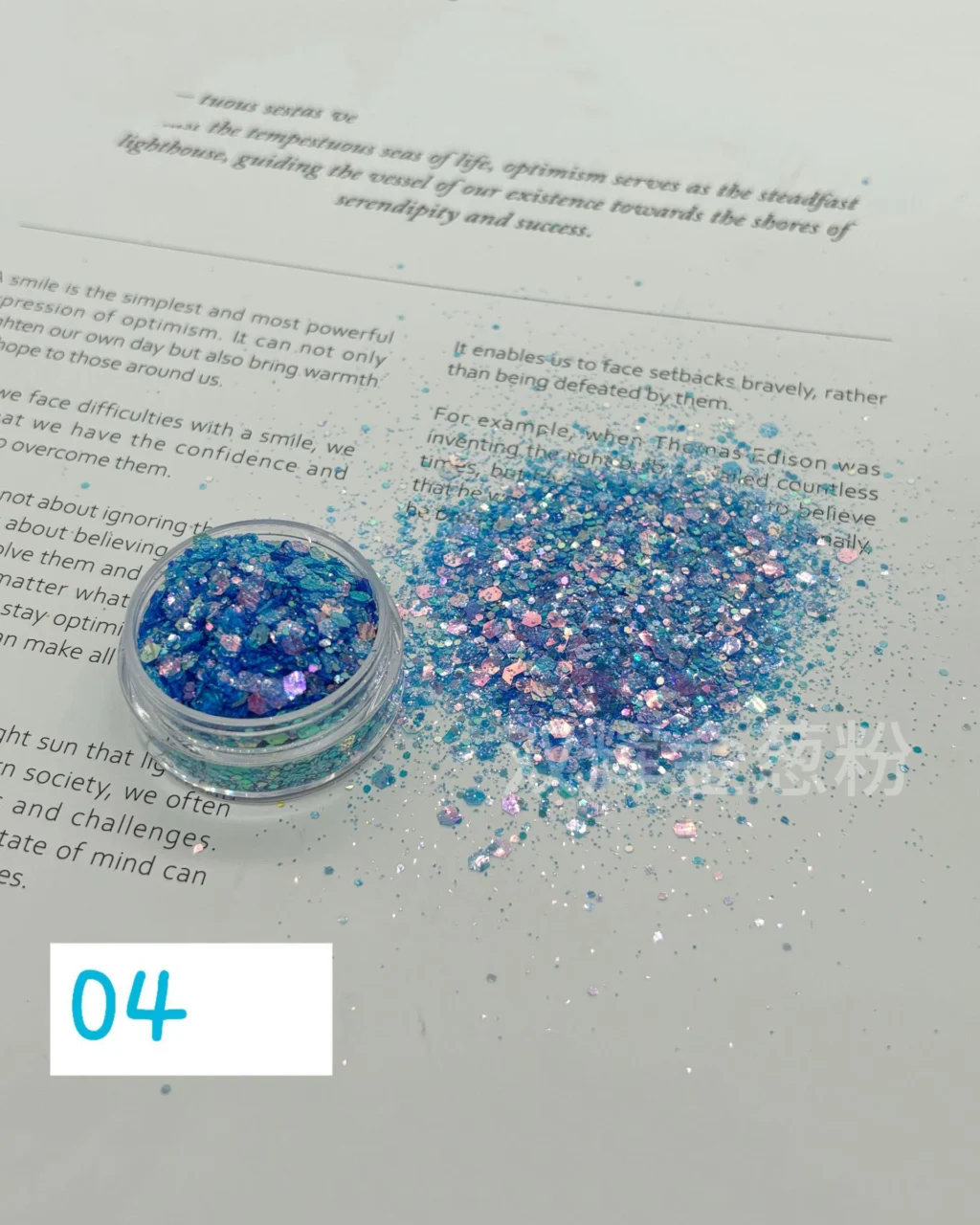 100g Summer Crushed Star Glitter Sequins for Nails - Image 12