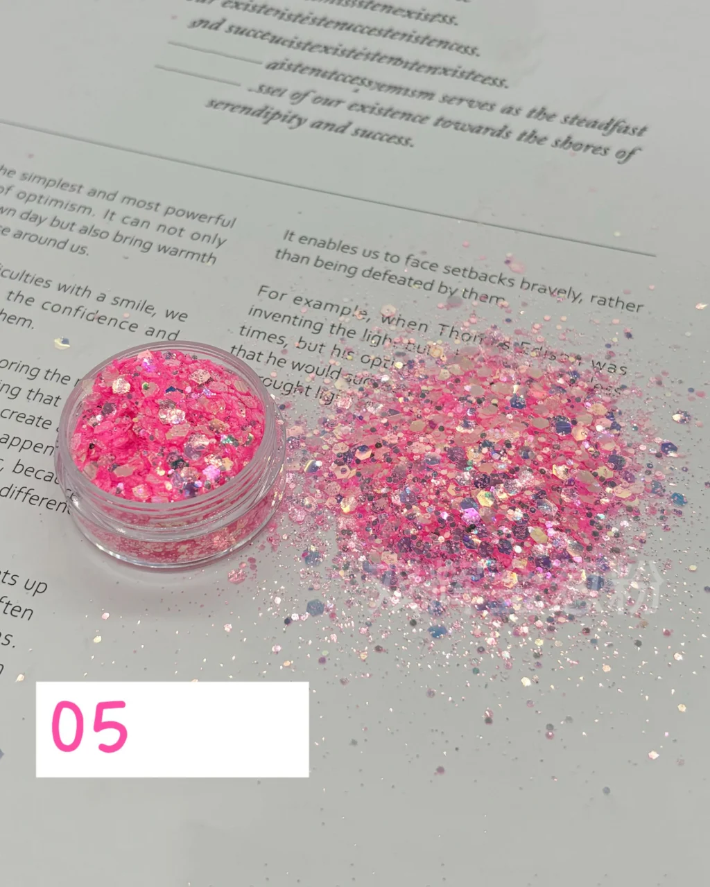 100g Summer Crushed Star Glitter Sequins for Nails - Image 11