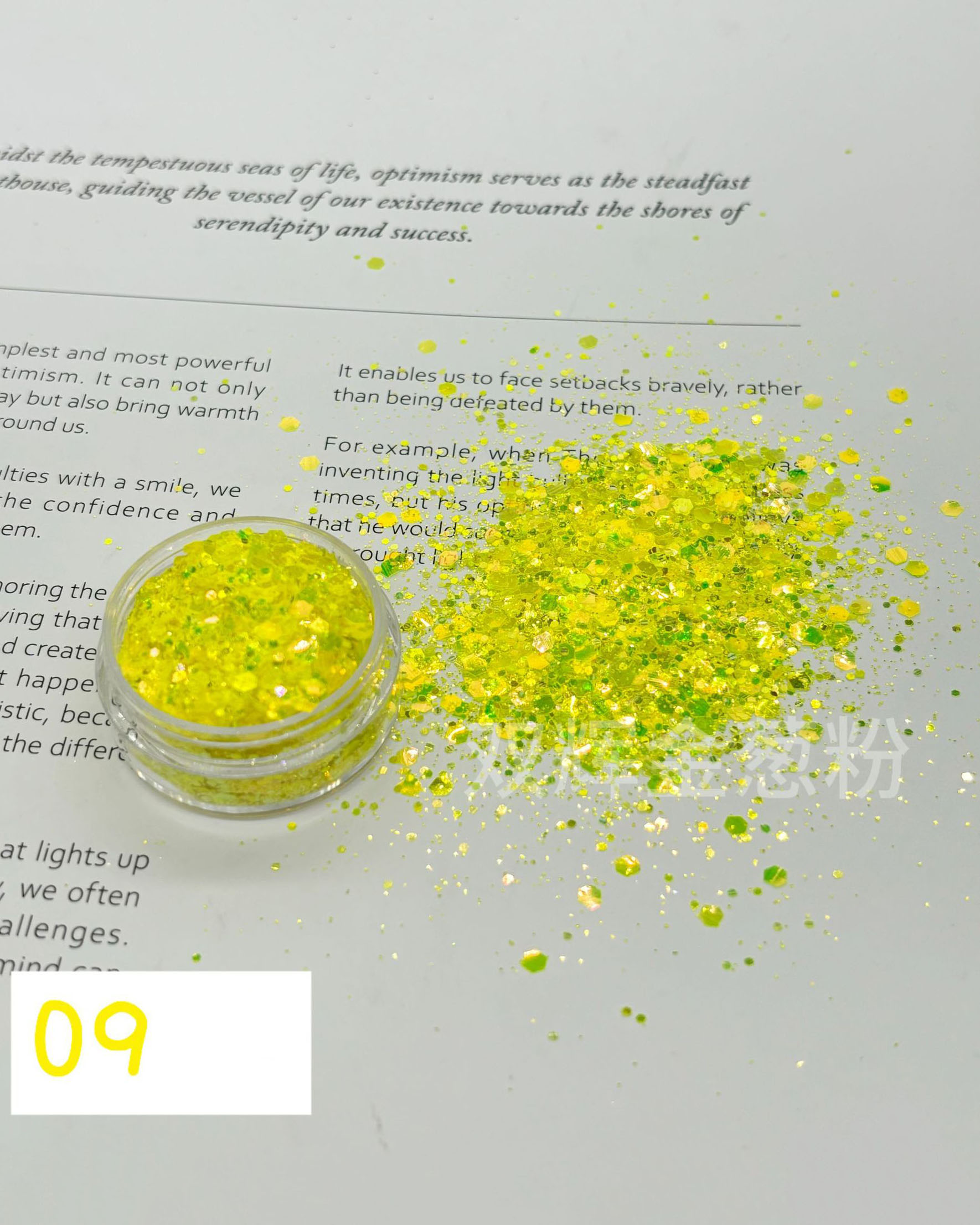 100g Summer Crushed Star Glitter Sequins for Nails - Image 7