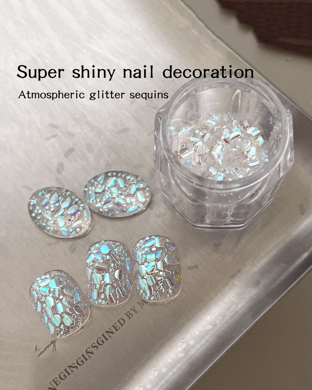 Super Thin Sparkle Sequins Flakes for Nail Decor
