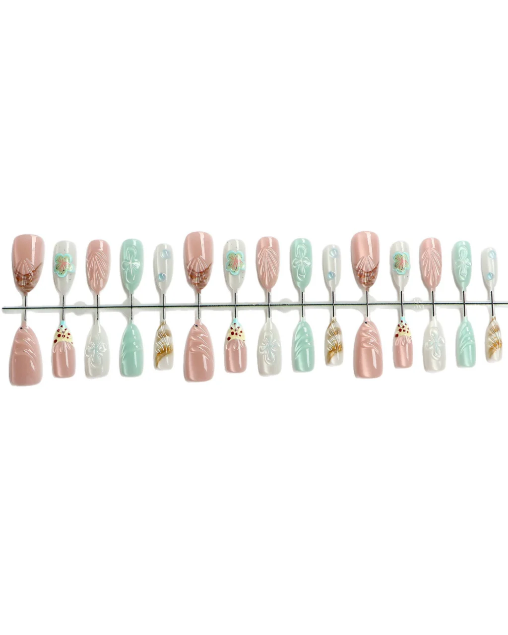 Cute Fake Nails for Summer Sea Theme Bulk - Image 5
