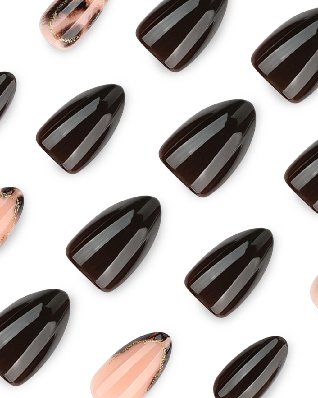 Classic French Leopard Print Nails Short Bulk - Image 7