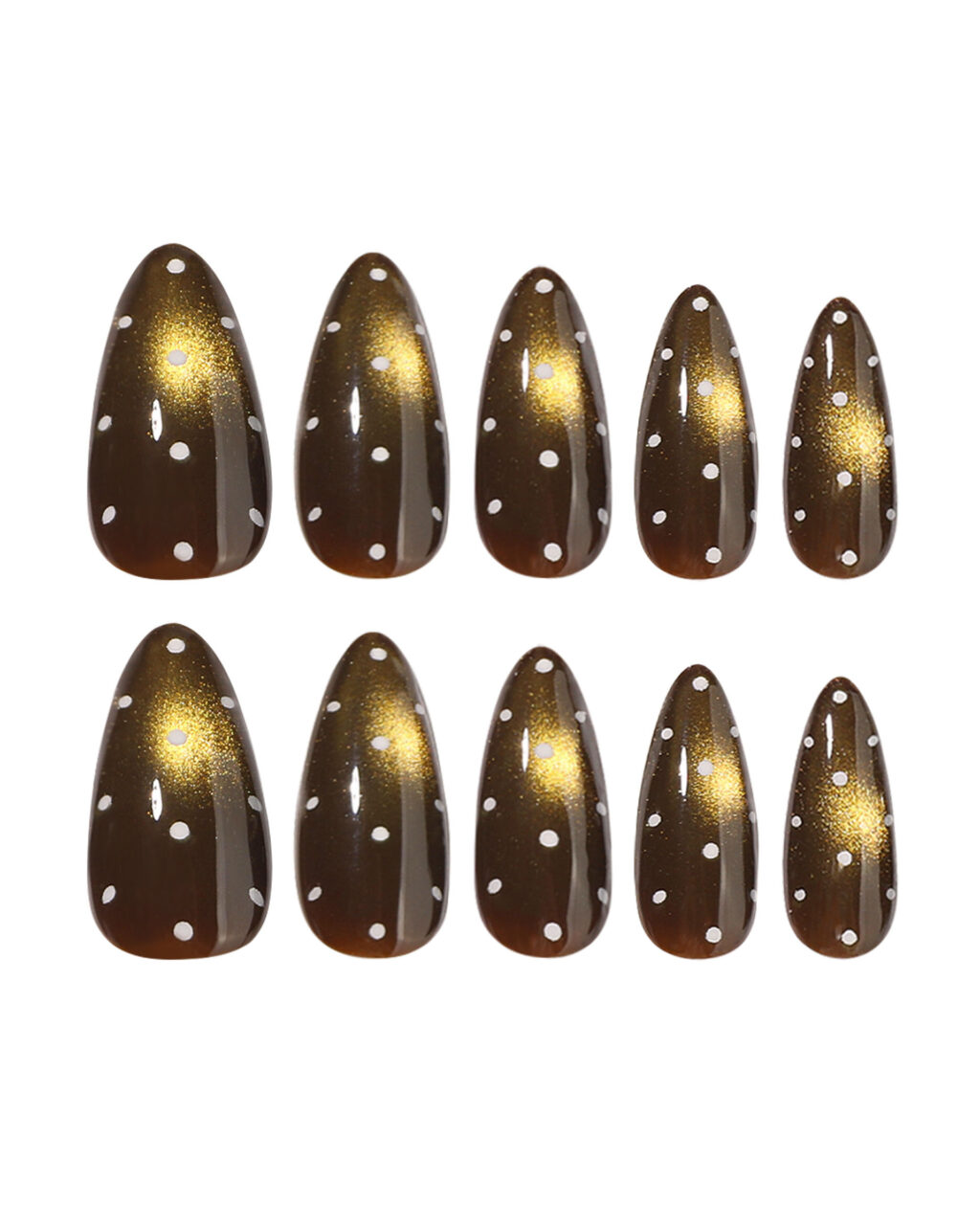 Trendy Polka Dot Cat Eye Nails Bulk - Image 7