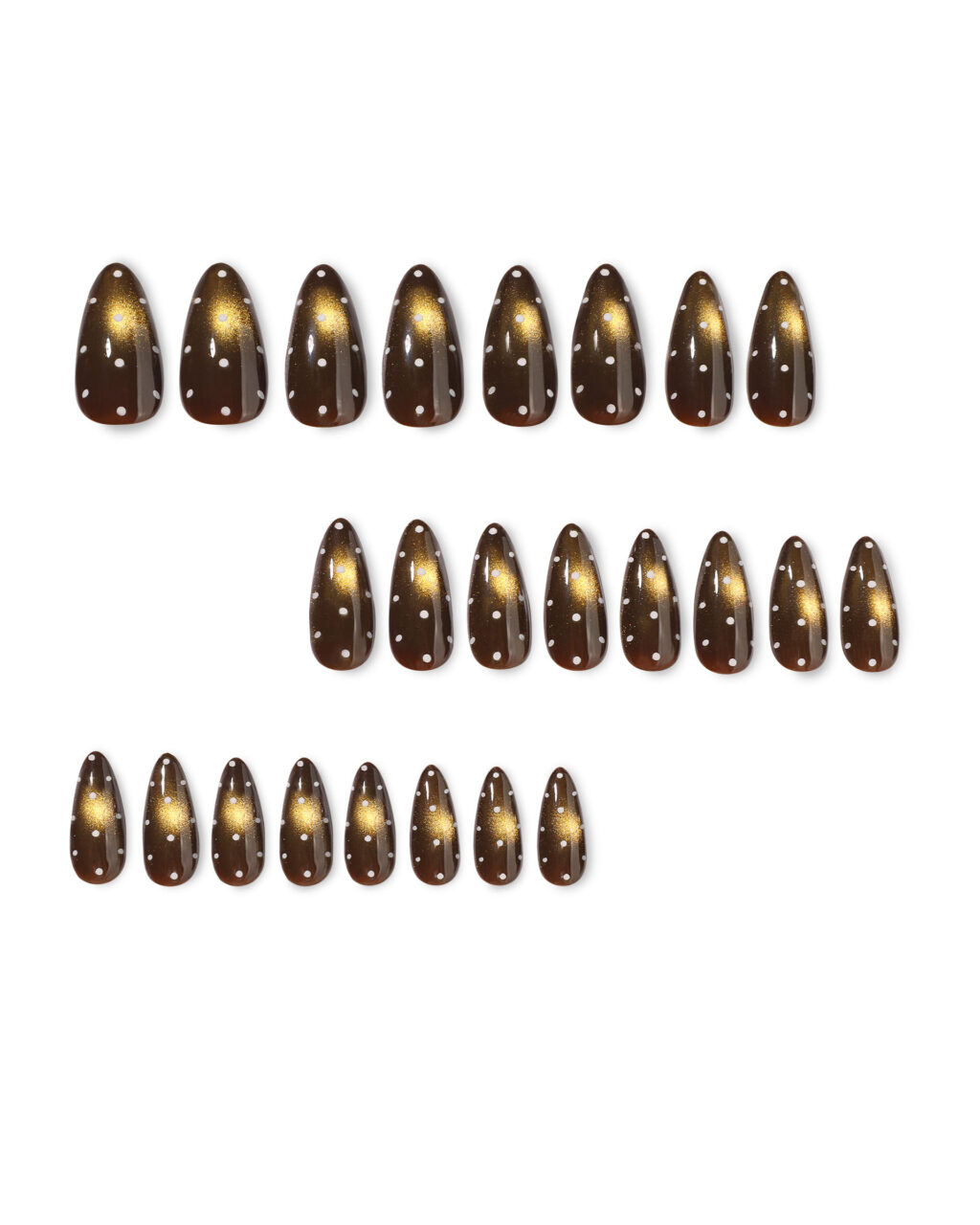Trendy Polka Dot Cat Eye Nails Bulk - Image 2