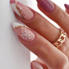 winter press on nails