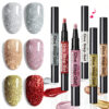 3 In 1 Magic Glitter One Step Gel Polish