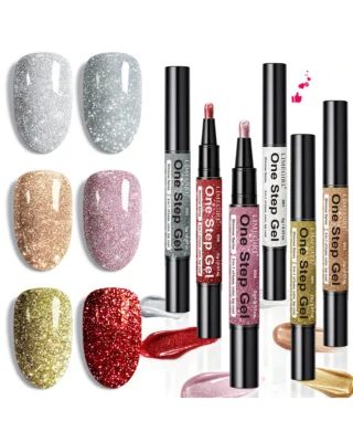 3 In 1 Magic Glitter One Step Gel Polish