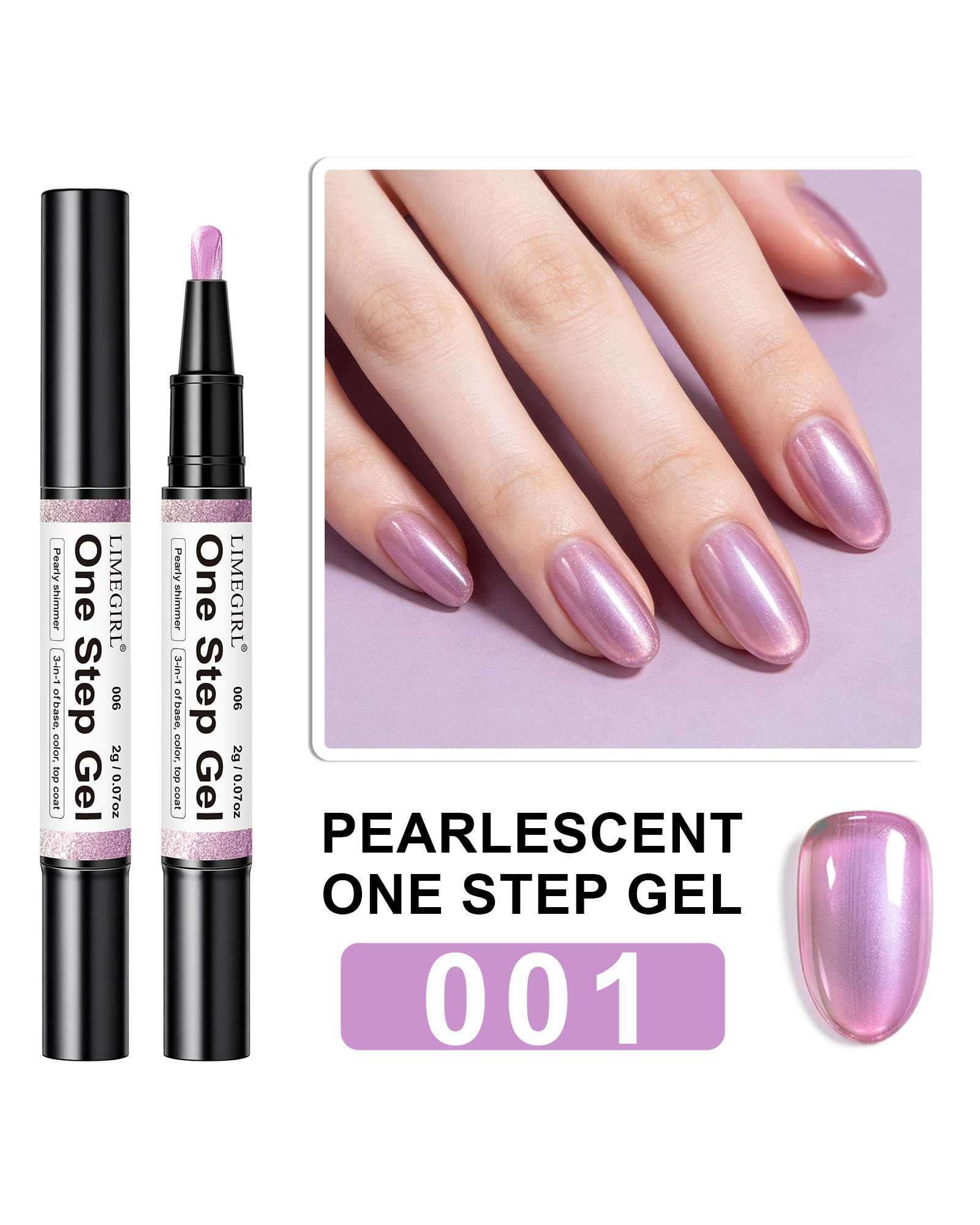 3 In 1 Magic Glitter One Step Gel Polish - Image 18