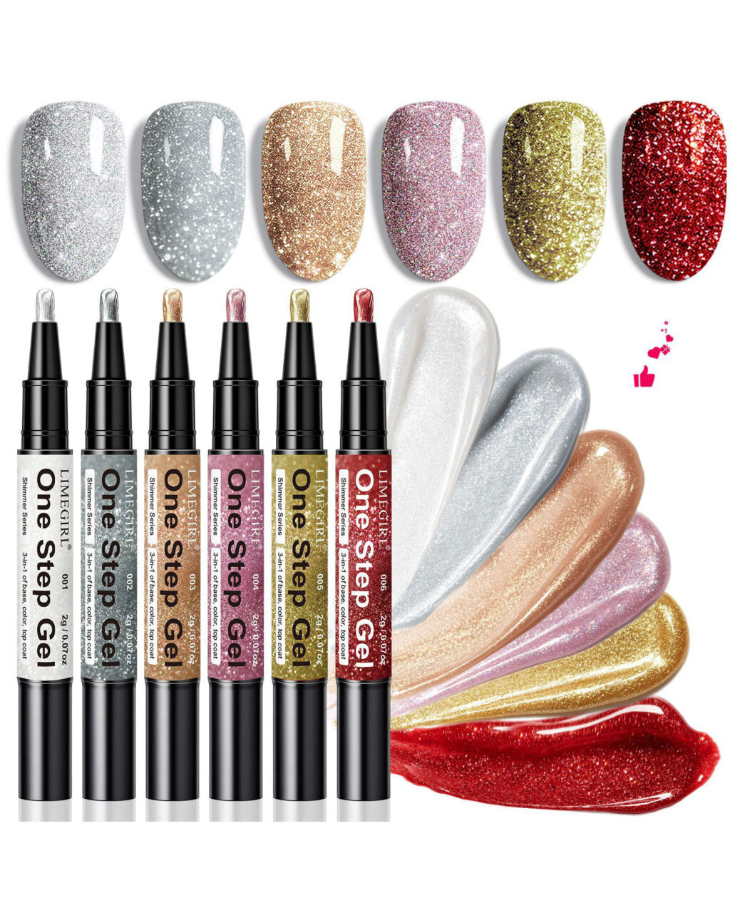 3 In 1 Magic Glitter One Step Gel Polish - Image 9
